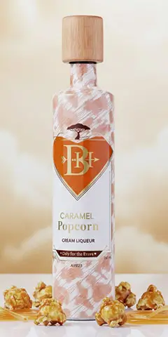 BraveHart Caramel Popcorn Cream Liqueur 750ml