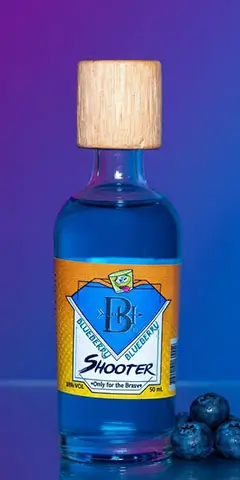 BraveHart Premium Blueberry Shooter 50ml