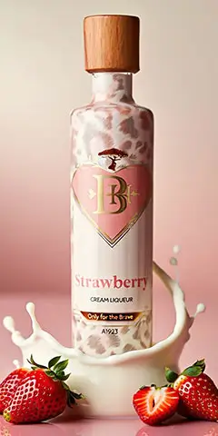 BraveHart Strawberry Cream Liqueur 750ml